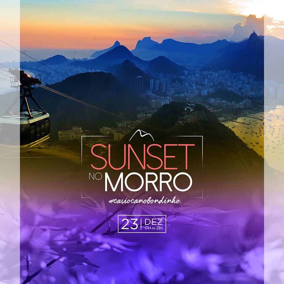 Clássico Sunset Club, uma vista apaixonante no topo do Pão de Açúcar